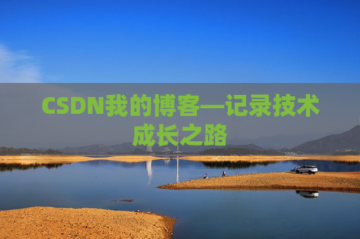 CSDN我的博客—记录技术成长之路